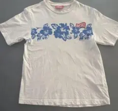 DIESEL ディーゼル キッズ Tシャツ ハイビスカス柄