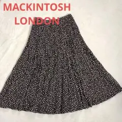 MACKINTOSH LONDON　フレア　プリーツ　スカート ハート模様　Ｓのサムネイル