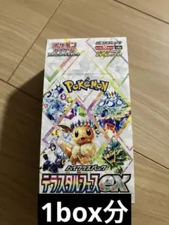 テラスタルフェスex 1ボックス シュリンク無し 2025年最新】テラスタルフェスex box シュリンクなしの人気