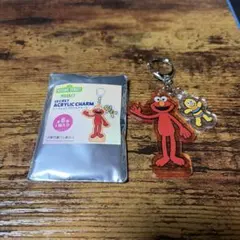 セサミストリートマーケット　シークレットアクリルチャーム　エルモ④