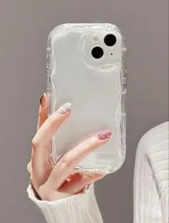 iPhone15 ケース クリア ピンク 2個セット