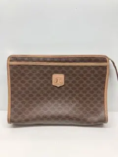 CELINE セリーヌ クラッチバッグ セカンドバッグ マカダム柄 PVC