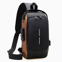 ショルダーバッグ USBポート 盗難防止 軽量 斜めがけ 肩掛け メンズ 大容量