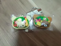 リラックマ　ミニお弁当キーチェーン　4種セット