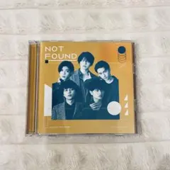 Sexy Zone NOT FOUND ［CD+DVD］＜初回限定盤B＞　開封済