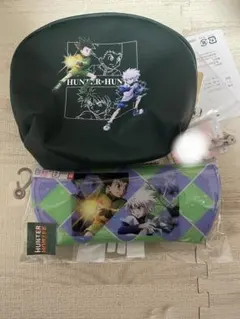 HUNTER×HUNTER キャラクターポーチゴンxキルア しまむら　セット