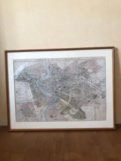 古地図 絵画 金縁 イタリア製 インテリア 古地図 絵画 金縁 イタリア製 インテリア - メルカリ