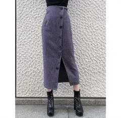 MURUA ボタンペンシルスカートのサムネイル