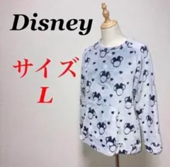 a0307【Disney】ミニーマウス柄フリース　モコモコ素材　ディズニー