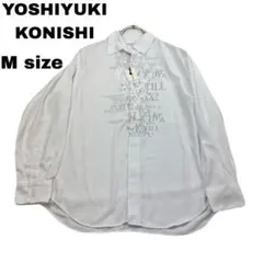 新品未使用　YOSHIYUKI KONISHI ホワイトシャツ Mサイズ　90sのサムネイル