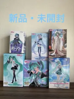 初音ミク フィギュア まとめ売り 6点セット