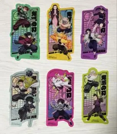 鬼滅の刃　映画特典　クリアカード6枚セット【コンプリート】