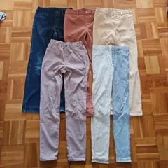女の子150ボトムスセット（5色）UNIQLO　GU　H&M