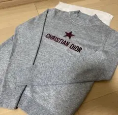 ChristianDiorタートルネック 長袖 ニット 薄いミントグリーン - メルカリ