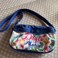 ネイビー 花柄ポシェットのサムネイル