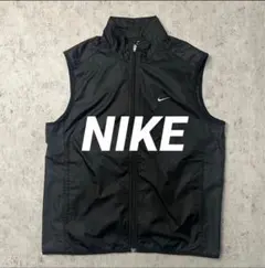 NIKE ナイキ ナイロンベスト テック系 Y2K M ジップベスト