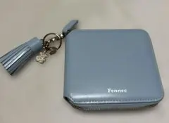 Fennec 二つ折り財布 ライトブルー タッセル付きのサムネイル