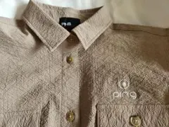 新品 PING ゆったりワンピース LL 水色ストライプ 送料込み - メルカリ