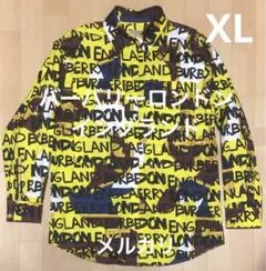 ★廃盤★バーバリーロンドン　イングランド　グラフィックロゴ　長袖シャツ　美品