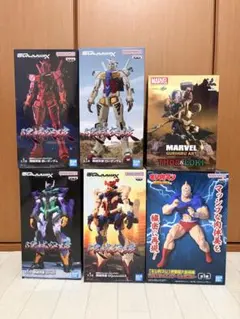 ガンダム　キン肉マン他　フィギュア６体セット　未開封　10
