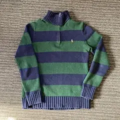 Polo by Ralph Lauren コットンボーダーニット