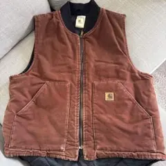 USA製！ Carhartt ブラウン ベスト L