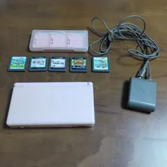 ニンテンドーDS Lite ピンク ソフト5本セット〈大幅値下げしました！！〉