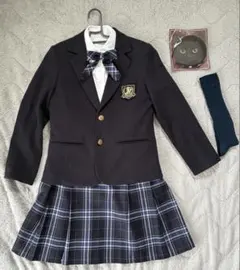 【ポンポネットジュニア】ネイビー 卒服　フォーマル　160 150 6点セット