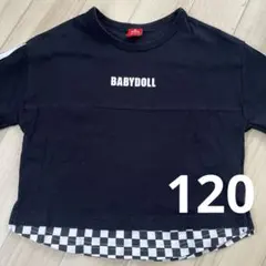 ベビードール120夏服トップス半袖Tシャツ