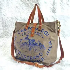 Sakado Express カンポマッジ　トートバッグ　ショルダーバッグ 2025年最新】CAMPO MAGGIの人気アイテム - メルカリ