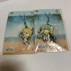 Fate/Grand Order 一番くじ K賞 ラバーストラップ 2種　FGO