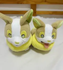 ポケモンセンター　ワンパチ　ぬいぐるみ2点セット