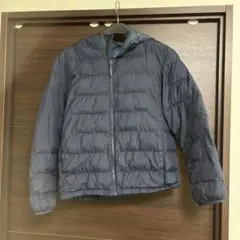 ユニクロ　ダウン　150 ネイビー