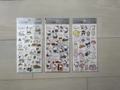 大人の図鑑シール　サンリオ3枚セット