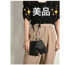 【値下げ】【美品】MONICA／スマホショルダー／コインケース／カードケース