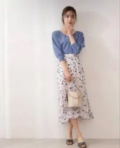 proportion ブラーリーマーメイドスカート スカート レディース