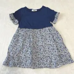 COMME CA FILLE 半袖ワンピース120A 花柄のサムネイル