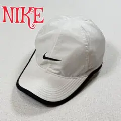 NIKE DRI-FIT キッズエアロビルキャップ ホワイト ランニングキャップのサムネイル