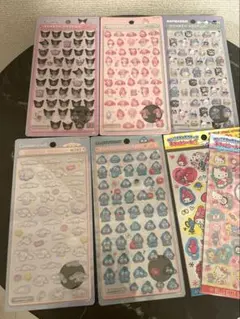 【正規品】ボンボンドロップシール　サンリオミニ　5種