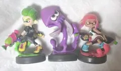 スプラトゥーン　amiibo 3点セット