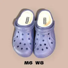 crocs クロックス ボア付きサンダル M6/W8 24cm