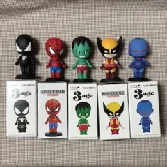 MARVEL あすなろ舎 3age フィギュア 5体セット