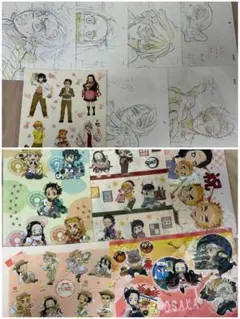 k*k様 鬼滅の刃 クリアファイル 複製原画