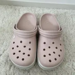 crocsクロックスサンダル　ピンクターコイズグリーン25センチ