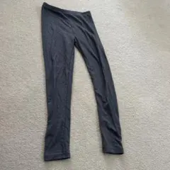 140 グレー　UNIQLO ヒートテック　スパッツ　レギンス