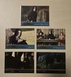 artbox Harry Potter ハリーポッター スネイプ カード 5枚