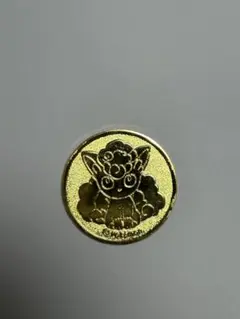 ポケモンカードゲーム ロコン アローラロコン　メダル コイン