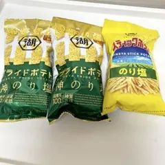 湖池屋 プライドポテト 神のり塩 スティックポテト　のり塩　 3袋セットのサムネイル