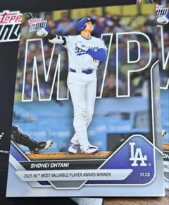 ⑪Topps NOW 2025.11.13　大谷翔平　MVP　OS-7