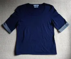 ❤️NEWYORKER❤️イタリア糸製品の五分袖ニット【コットン１００％】❤️